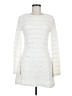 Shein Tweed Ivory Cocktail Dress Size 6 - photo 1