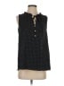 Beacon Apparel 100% Polyester Black Sleeveless Blouse Size S - photo 1