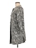 CAbi Chevron-herringbone Gray Coat Size M - photo 5