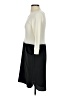 Amadi Color Block Ivory Casual Dress Size XS - photo 5