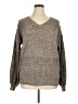 Unbranded 100% Polyester Tweed Gray Pullover Sweater Size XL - photo 1