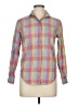John Henry Plaid Pink Long Sleeve Button-Down Shirt Size 6 - photo 1