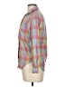 John Henry Plaid Pink Long Sleeve Button-Down Shirt Size 6 - photo 5