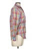 John Henry Plaid Pink Long Sleeve Button-Down Shirt Size 6 - photo 4