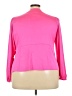 Torrid Pink Long Sleeve Blouse Size 3X Plus (3) - photo 2