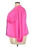 Torrid Pink Long Sleeve Blouse Size 3X Plus (3) - photo 5