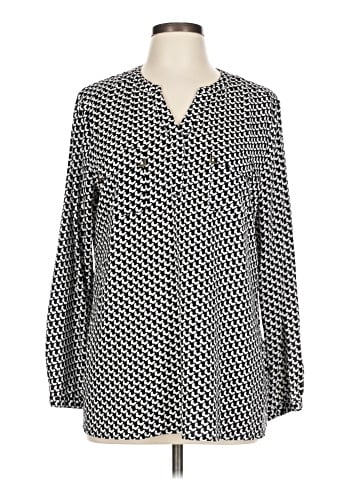 Norm Thompson Long Sleeve Blouse (view 1)
