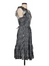 Lilya Polka Dots Gray Cocktail Dress Size S - photo 4