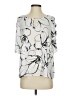 Bold Elements 100% Polyester Ivory 3/4 Sleeve Blouse Size S - photo 1