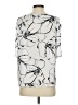 Bold Elements 100% Polyester Ivory 3/4 Sleeve Blouse Size S - photo 2