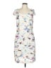 Sangria 100% Polyester Graphic White Casual Dress Size 12 - photo 1