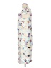 Sangria 100% Polyester Graphic White Casual Dress Size 12 - photo 5
