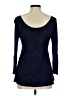 Lily Rose Blue Long Sleeve Top Size M - photo 2