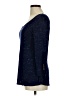 Lily Rose Blue Long Sleeve Top Size M - photo 5