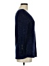 Lily Rose Blue Long Sleeve Top Size M - photo 4