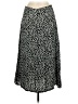 Shein 100% Polyester Animal Print Black Casual Skirt Size 6 - photo 2