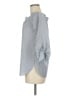 E3 by Etcetera 100% Cotton Gray 3/4 Sleeve Blouse Size 6 - photo 5