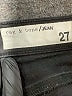 Rag & Bone/JEAN Stripes Black Jeggings Size 27 waist - photo 6