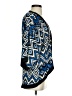 Monteau 100% Polyester Blue Kimono Size S - photo 4