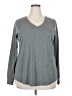 Torrid Gray Long Sleeve T-Shirt Size 2X Plus (2) - photo 1
