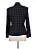 Evan Picone 100% Viscose Plaid Black Blazer Size 14 - photo 2