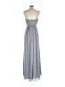 David's Bridal 100% Polyester Gray Cocktail Dress Size 4 - photo 2