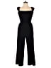 Unbranded 100% Polyester Solid Black Jumpsuit Size L - photo 1