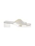 Jeffrey Campbell White Sandals Size 10 - photo 1