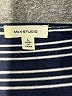 Max Studio Stripes Black 3/4 Sleeve T-Shirt Size L - photo 6