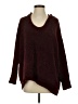 Splendid 100% Polyester Solid Burgundy Pullover Sweater Size XS - photo 1