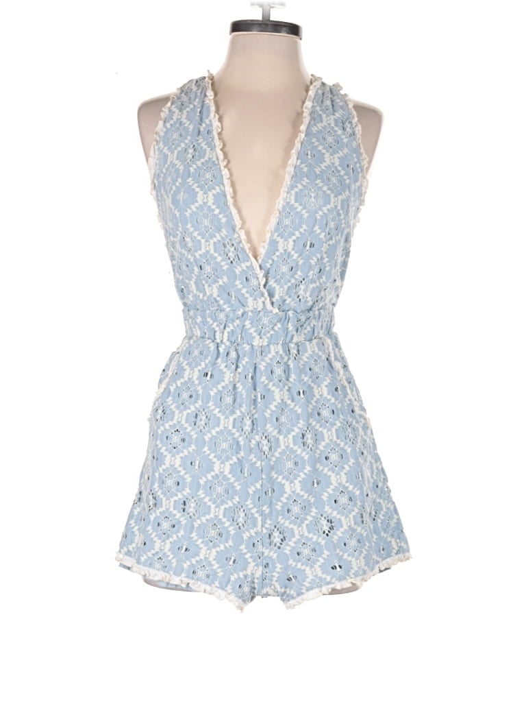 Pre-owned Nightcap Romper In Blue