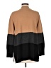French Connection Color Block Brown Pullover Sweater Size M - photo 2