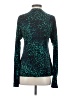 Unbranded Animal Print Teal Long Sleeve Blouse Size S (estimated) - photo 2