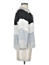 BCBGMAXAZRIA Color Block Gray Blouse Size XXS - photo 4