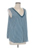Hal Rubenstein Blue Sleeveless Blouse Size M - photo 1