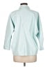 Alfani 100% Polyurethane Teal Raincoat Size M - photo 2