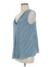 Hal Rubenstein Blue Sleeveless Blouse Size M - photo 5