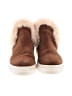 J/Slides 100% Leather Brown Sneakers Size 7 - photo 2