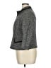 Lafayette 148 New York Chevron-herringbone Gray Jacket Size 14 (petite) - photo 5