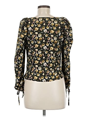Topshop Long Sleeve Blouse (view 2)