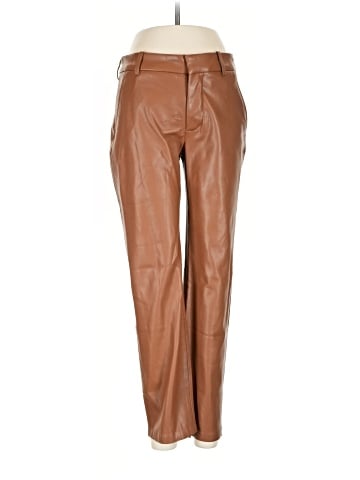 Zara Faux Leather Pants (view 1)