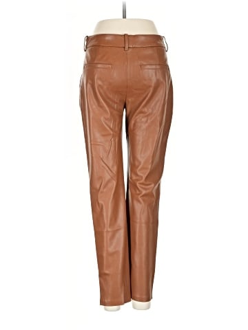 Zara Faux Leather Pants (view 2)