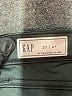 Gap 100% Polyester Black Faux Leather Skirt Size 27 waist - photo 4