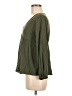 Shein 100% Viscose Green Long Sleeve Blouse Size 6 - photo 5
