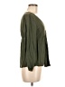 Shein 100% Viscose Green Long Sleeve Blouse Size 6 - photo 4