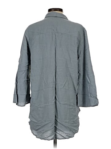 Jams World 3/4 Sleeve Button-Down Shirt (view 2)
