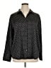 Maison d' Amelie Polka Dots Black Long Sleeve Blouse Size XL - photo 1