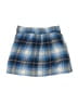 Justice Plaid Blue Skirt Size 8 - photo 2