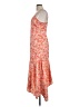 BHLDN Floral Orange Pink Cocktail Dress Size L - photo 5