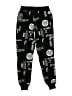 Justice Active Graphic Black Casual Pants Size 10 - photo 2